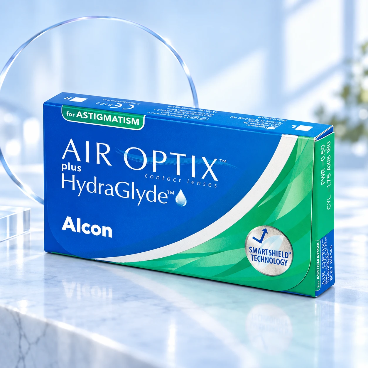 Alcon AIR OPTIX plus HydraGlyde for Astigmatism
