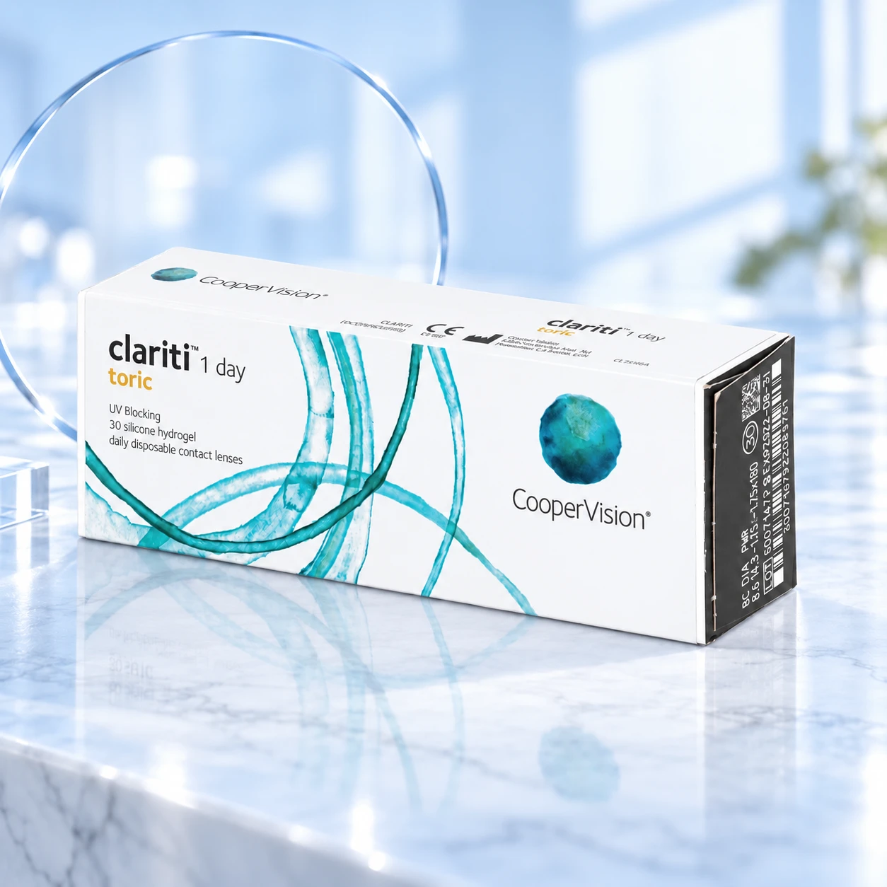 CooperVision clariti 1 day toric