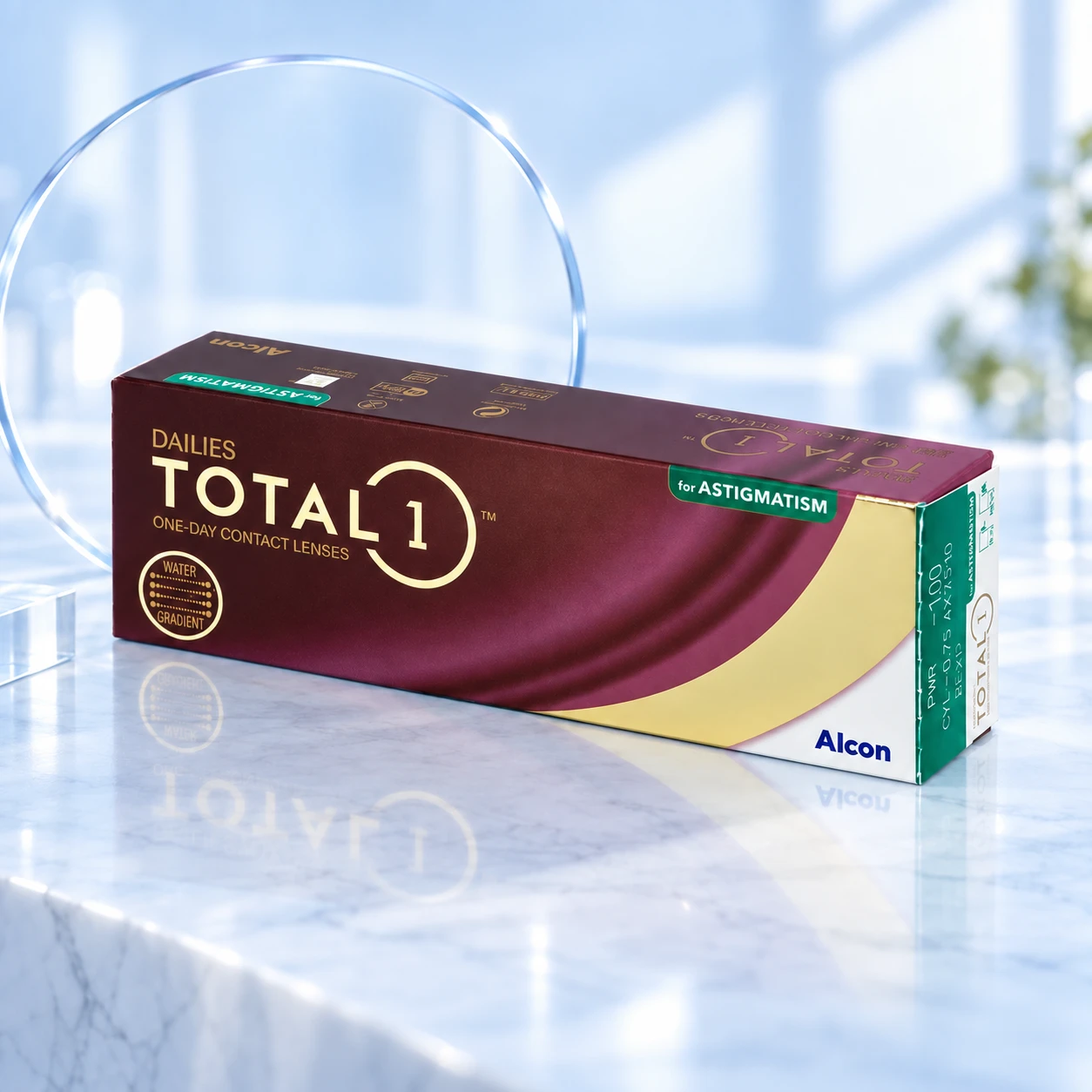 Alcon DAILIES TOTAL1 for Astigmatism