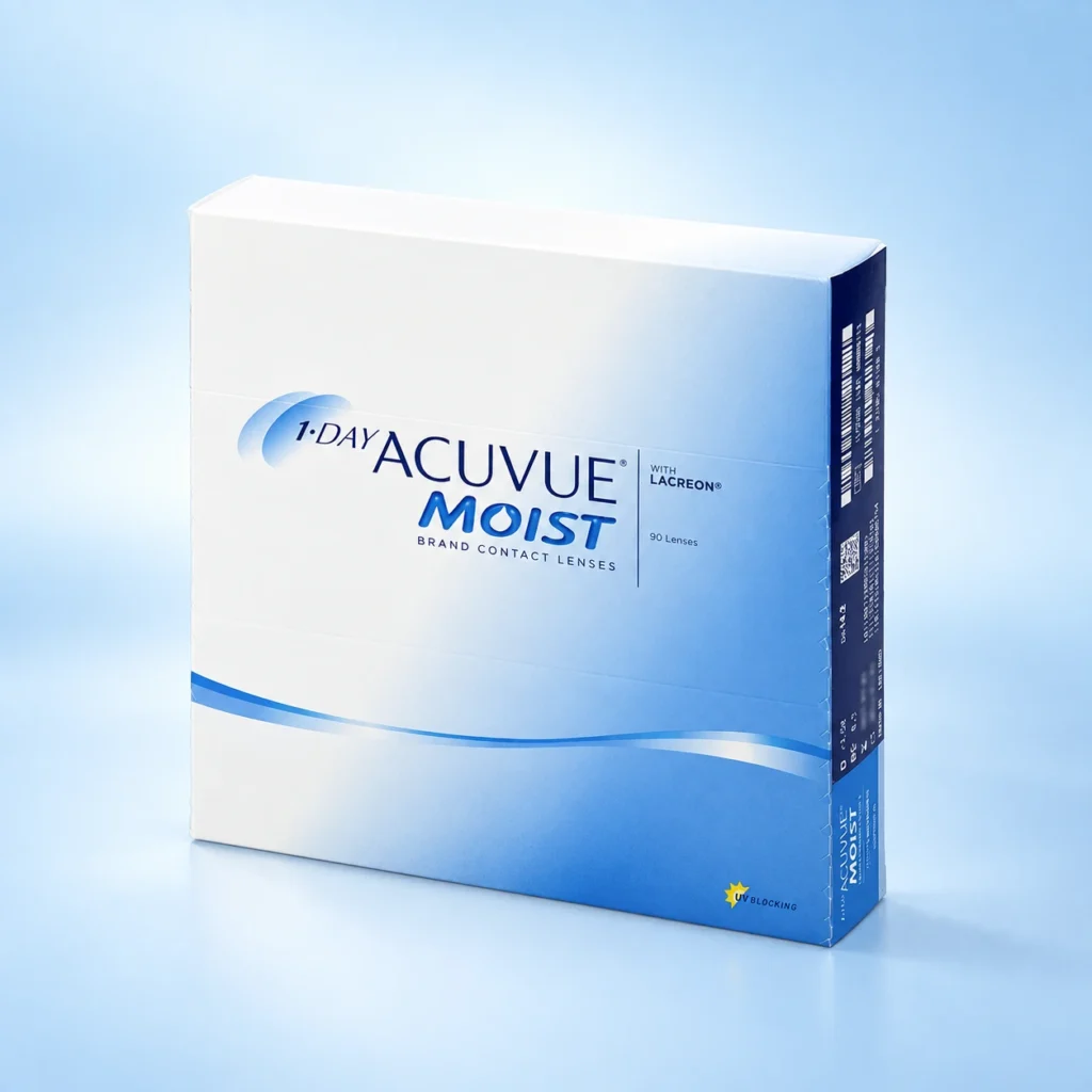 ACUVUE 1-DAY MOIST · 90 lentillas