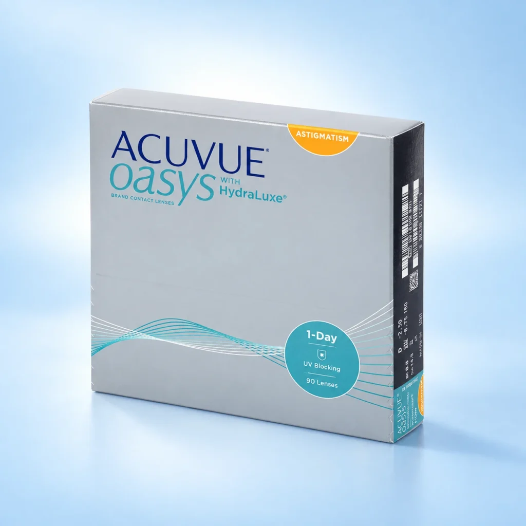 ACUVUE OASYS 1-Day for Astigmatism · 90 lentillas