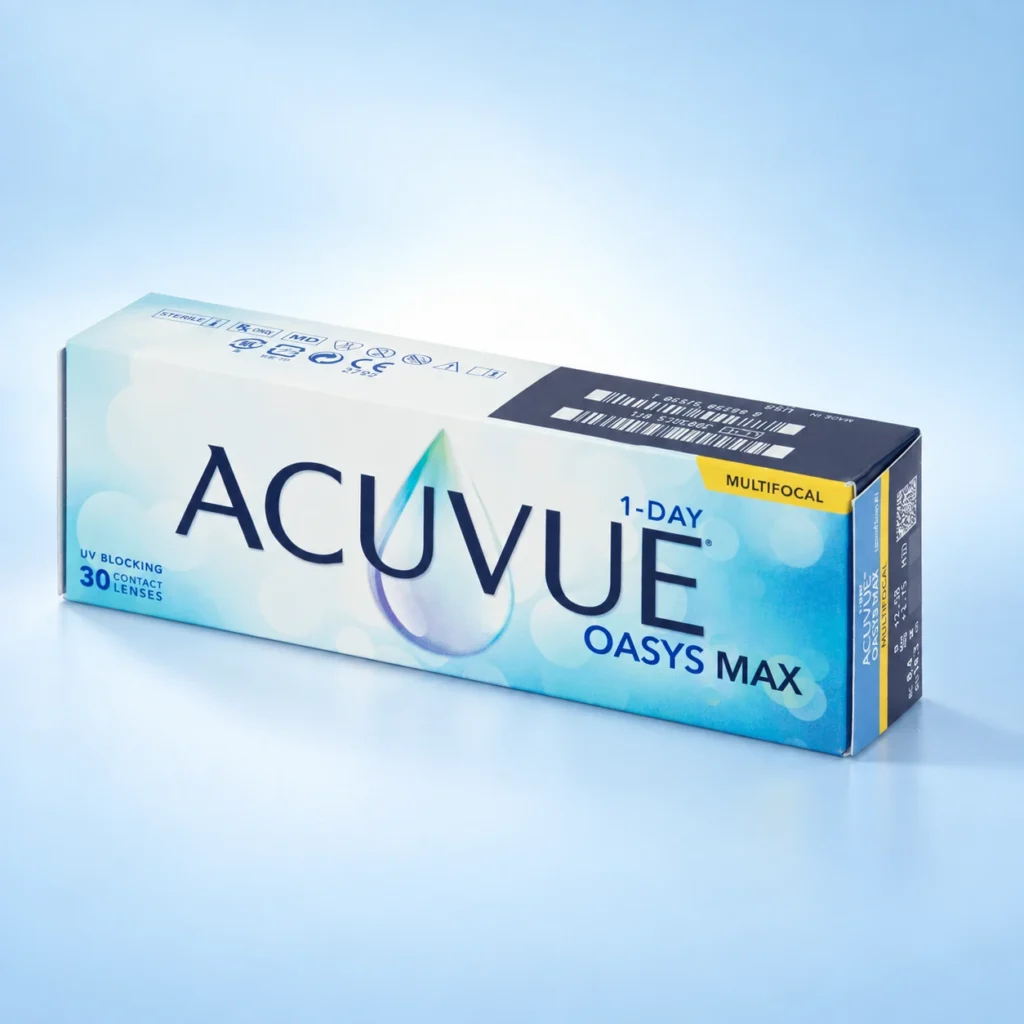 ACUVUE OASYS MAX 1-Day Multifocal · 30 lentillas