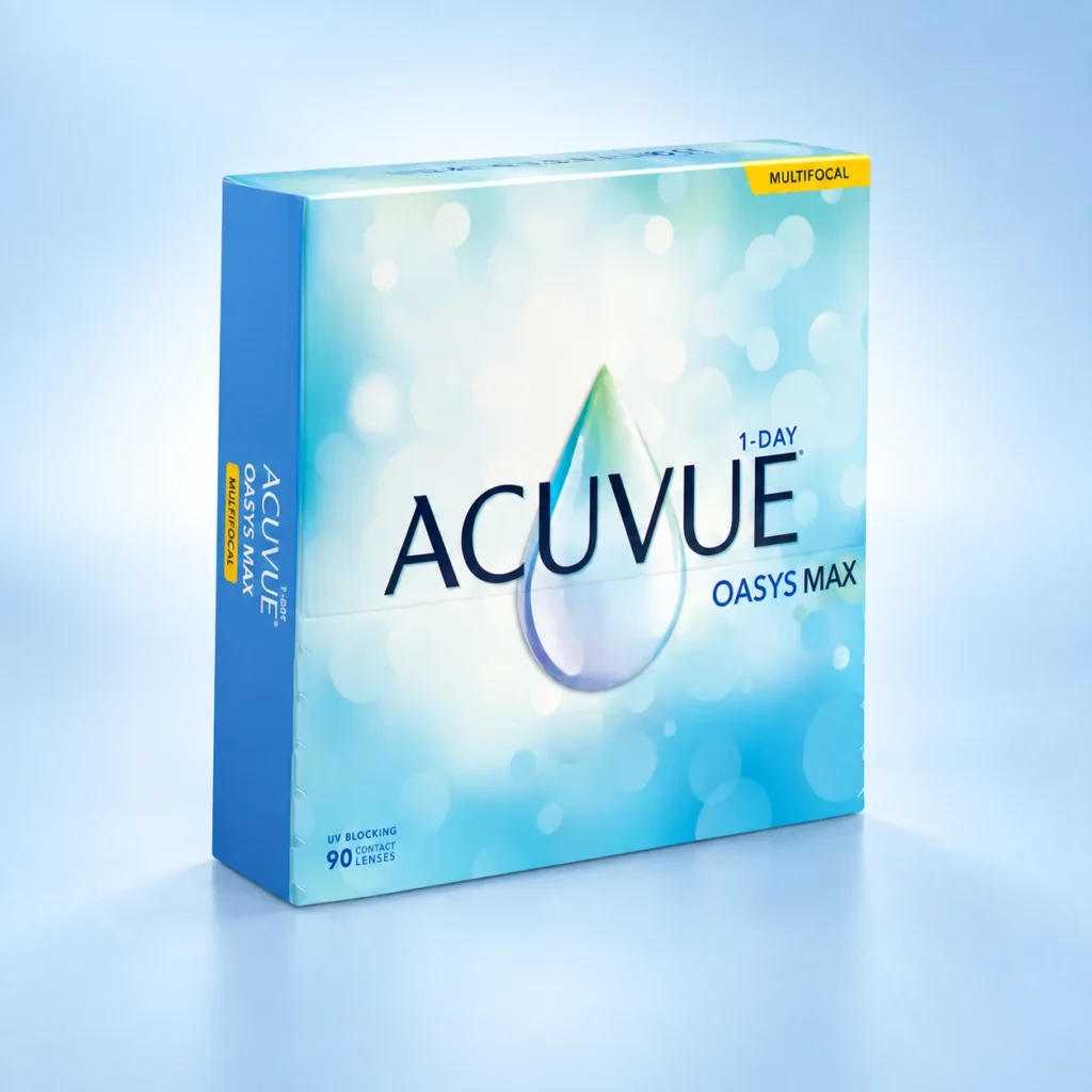 ACUVUE OASYS MAX 1-Day Multifocal · 90 lentillas