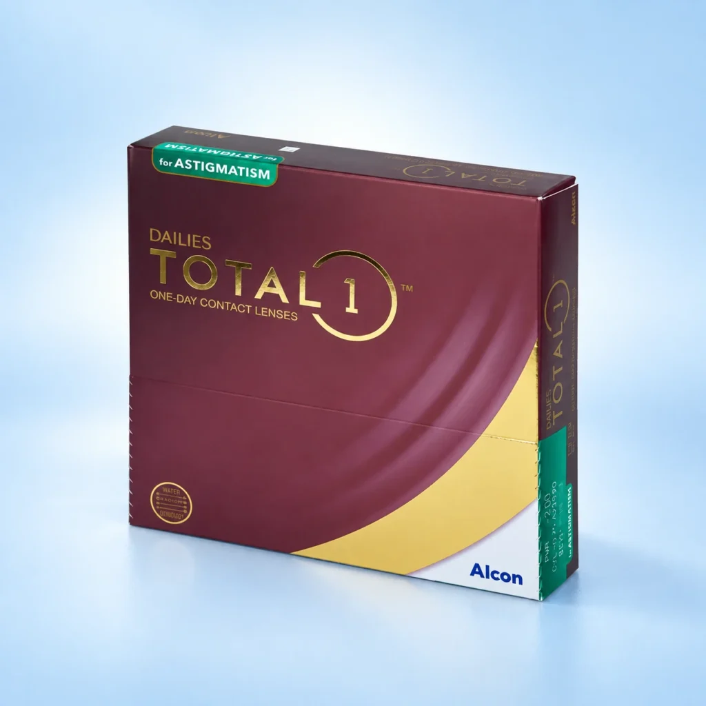 Alcon DAILIES TOTAL1 for Astigmatism · 90 lentillas