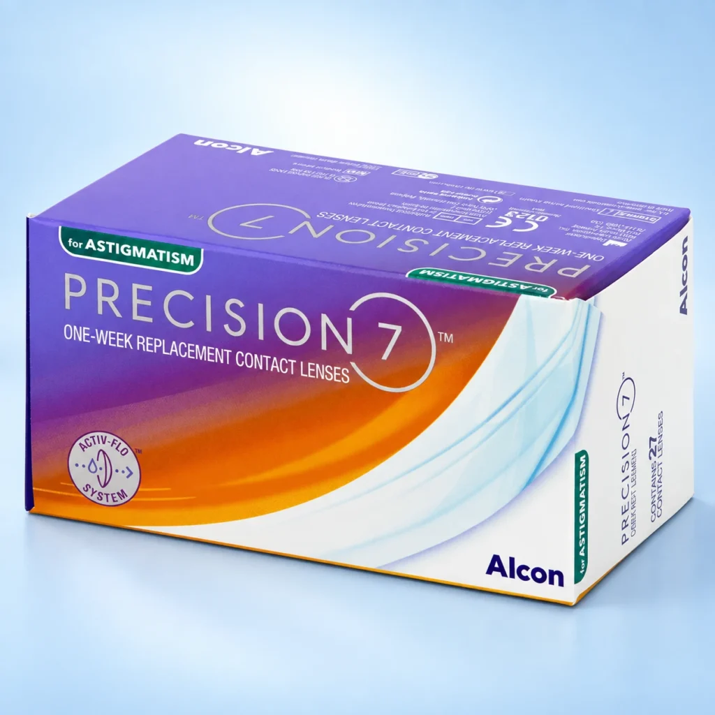 Alcon PRECISION7 for Astigmatism · 27 lentillas