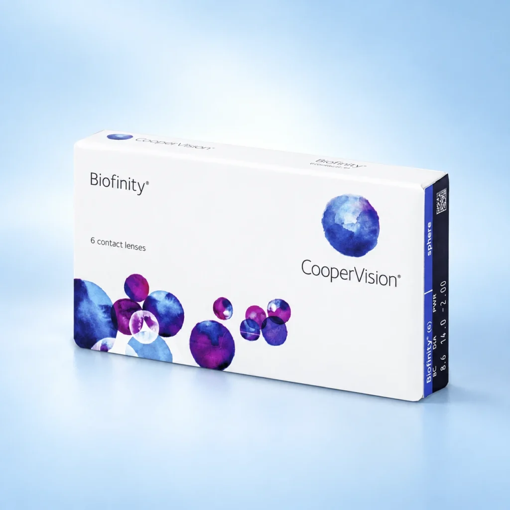 CooperVision Biofinity · 3 lentillas