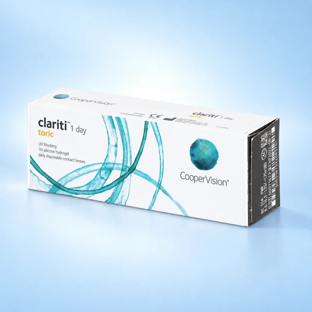 CooperVision clariti 1 day toric · 30 lentillas